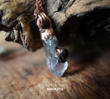DIOSTEN přívěsek AMETYST - FANTOM,  ZIRKON - HYACINT a MĚĎ